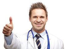 young-happy-smiling-male-doctor-show-thumb-12697806