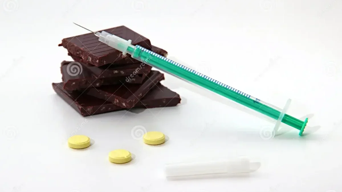 insulin-syringe-dark-bitter-chocolate-yellow-tablets-white-background-close-up-concept-diabetic-chocolate-diet-113093443